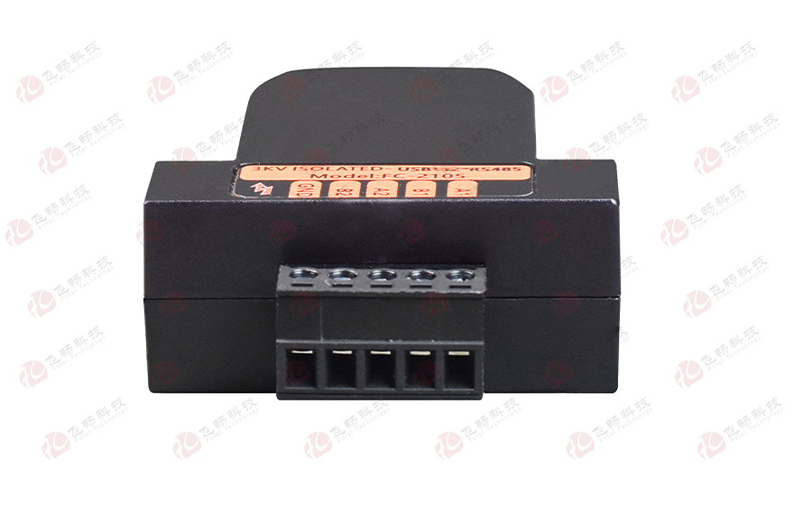 飛暢科技-工業(yè)級(jí) 3KV隔離/6KV防雷型 USB轉(zhuǎn)1路RS485轉(zhuǎn)換器(帶線(xiàn))